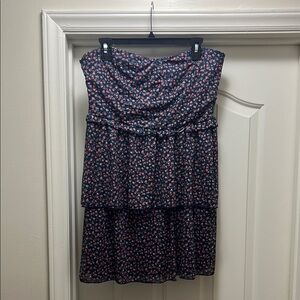 ARULA Red and Blue Sleeveless Mini Sundress